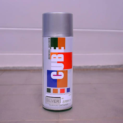     			Golden Fox Silver Spray Paint 400 ml (Pack of 1)