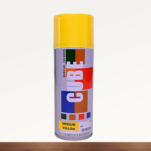 Golden Fox Yellow Spray Paint 400 ml (Pack of 1)     			Golden Fox Yellow Spray Paint 400 ml (Pack of 1)