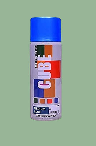 Golden Fox cube Aerosol Spray Paint 400ml for Multipurpose use Blue Spray Paint 400 ml (Pack of 1) Golden Fox cube Aerosol Spray Paint 400ml for Multipurpose use Blue Spray Paint 400 ml (Pack of 1)