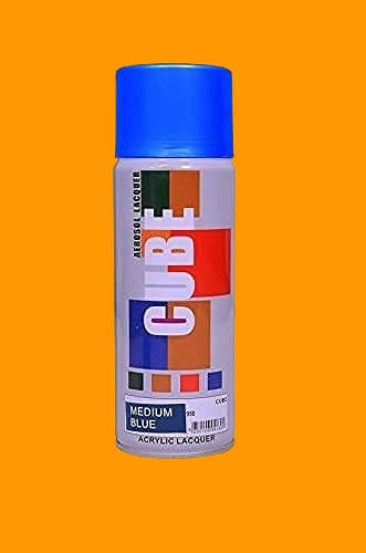 Golden Fox cube Aerosol Spray Paint 400ml for Multipurpose use Blue Spray Paint 400 ml (Pack of 1) Golden Fox cube Aerosol Spray Paint 400ml for Multipurpose use Blue Spray Paint 400 ml (Pack of 1)