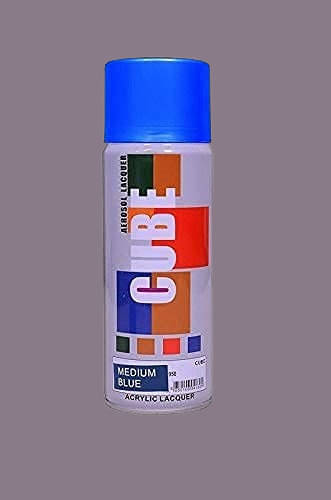     			Golden Fox cube Aerosol Spray Paint 400ml for Multipurpose use Blue Spray Paint 400 ml (Pack of 1)