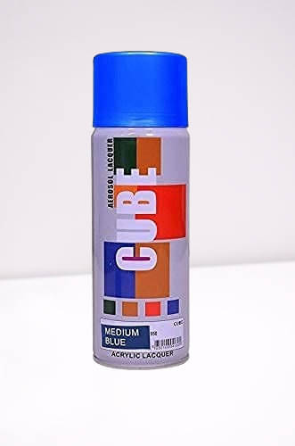 Golden Fox cube Aerosol Spray Paint 400ml for Multipurpose use Blue Spray Paint 400 ml (Pack of 1) Golden Fox cube Aerosol Spray Paint 400ml for Multipurpose use Blue Spray Paint 400 ml (Pack of 1)