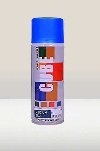 Golden Fox cube Aerosol Spray Paint 400ml for Multipurpose use Blue Spray Paint 400 ml (Pack of 1) Golden Fox cube Aerosol Spray Paint 400ml for Multipurpose use Blue Spray Paint 400 ml (Pack of 1)