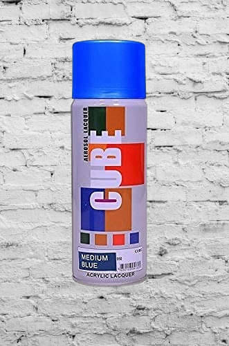 Golden Fox cube Aerosol Spray Paint 400ml for Multipurpose use Blue Spray Paint 400 ml (Pack of 1) Golden Fox cube Aerosol Spray Paint 400ml for Multipurpose use Blue Spray Paint 400 ml (Pack of 1)