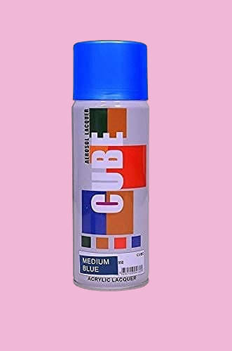 Golden Fox cube Aerosol Spray Paint 400ml for Multipurpose use Blue Spray Paint 400 ml (Pack of 1) Golden Fox cube Aerosol Spray Paint 400ml for Multipurpose use Blue Spray Paint 400 ml (Pack of 1)