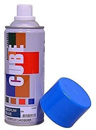 Golden Fox cube Aerosol Spray Paint 400ml for Multipurpose use Blue Spray Paint 400 ml (Pack of 1)     			Golden Fox cube Aerosol Spray Paint 400ml for Multipurpose use Blue Spray Paint 400 ml (Pack of 1)