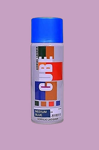 Golden Fox cube Aerosol Spray Paint 400ml for Multipurpose use Blue Spray Paint 400 ml (Pack of 1) Golden Fox cube Aerosol Spray Paint 400ml for Multipurpose use Blue Spray Paint 400 ml (Pack of 1)