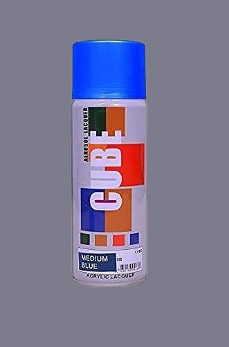 Golden Fox cube Aerosol Spray Paint 400ml for Multipurpose use Blue Spray Paint 400 ml (Pack of 1) Golden Fox cube Aerosol Spray Paint 400ml for Multipurpose use Blue Spray Paint 400 ml (Pack of 1)