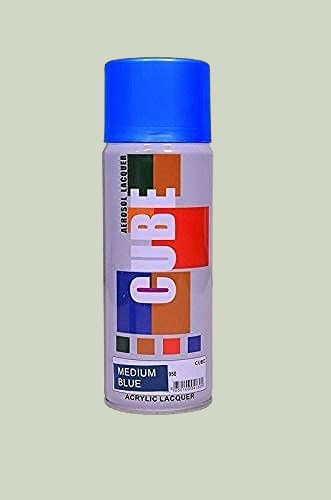Golden Fox cube Aerosol Spray Paint 400ml for Multipurpose use Blue Spray Paint 400 ml (Pack of 1) Golden Fox cube Aerosol Spray Paint 400ml for Multipurpose use Blue Spray Paint 400 ml (Pack of 1)