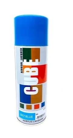 Golden Fox cube Aerosol Spray Paint 400ml for Multipurpose use Blue Spray Paint 400 ml (Pack of 1) Golden Fox cube Aerosol Spray Paint 400ml for Multipurpose use Blue Spray Paint 400 ml (Pack of 1)
