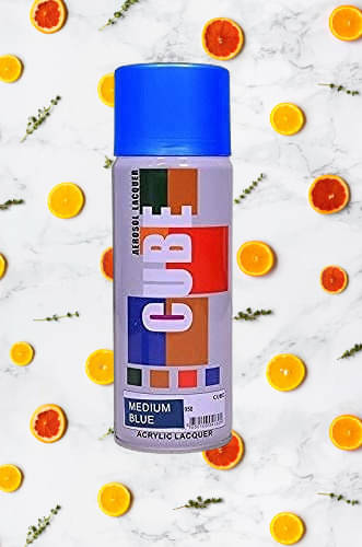 Golden Fox cube Aerosol Spray Paint 400ml for Multipurpose use Blue Spray Paint 400 ml (Pack of 1)     			Golden Fox cube Aerosol Spray Paint 400ml for Multipurpose use Blue Spray Paint 400 ml (Pack of 1)