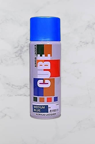 Golden Fox cube Aerosol Spray Paint 400ml for Multipurpose use Blue Spray Paint 400 ml (Pack of 1) Golden Fox cube Aerosol Spray Paint 400ml for Multipurpose use Blue Spray Paint 400 ml (Pack of 1)