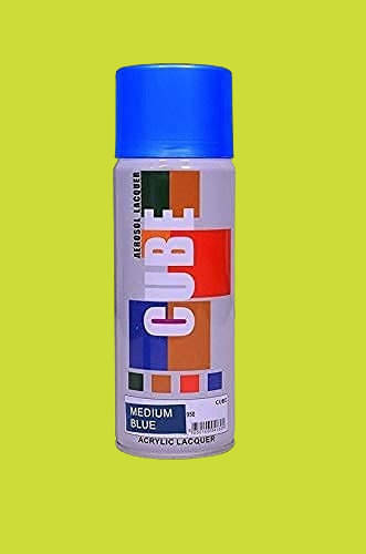     			Golden Fox cube Aerosol Spray Paint 400ml for Multipurpose use Blue Spray Paint 400 ml (Pack of 1)