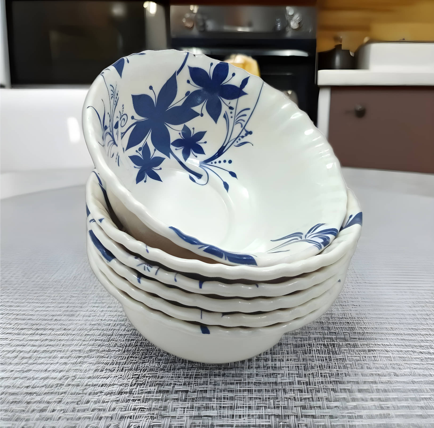     			Inpro Melamine Printed Snacks Bowl 10 cm ( Set of 6 ) Multicolor