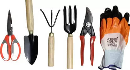 JS GARDEN TOOLS AND TRADERS Garden Tool Set ( Set of 1 ) JS GARDEN TOOLS AND TRADERS Garden Tool Set ( Set of 1 )