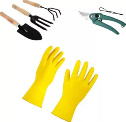     			JS GARDEN TOOLS AND TRADERS Garden Tool Set ( Set of 1 )