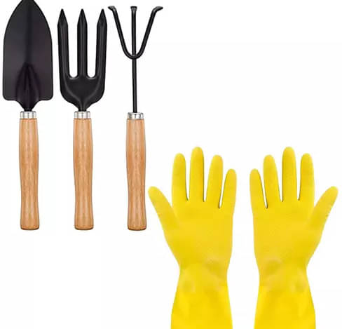     			JS GARDEN TOOLS AND TRADERS Garden Tool Set ( Set of 1 )