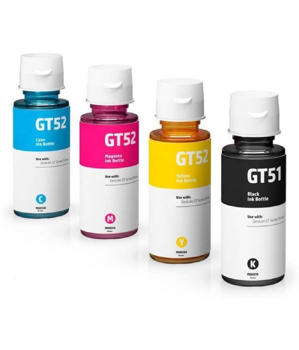     			KALAR H_P For 410 Multicolor Ink ( 90 ml ) Pack of 4 For GT51/GT52 - GT5810,GT5820, 310,315,319,410,415,419 Tank Wireless