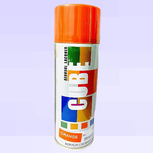     			Golden Fox Orange Spray Paint 400 ml (Pack of 1)