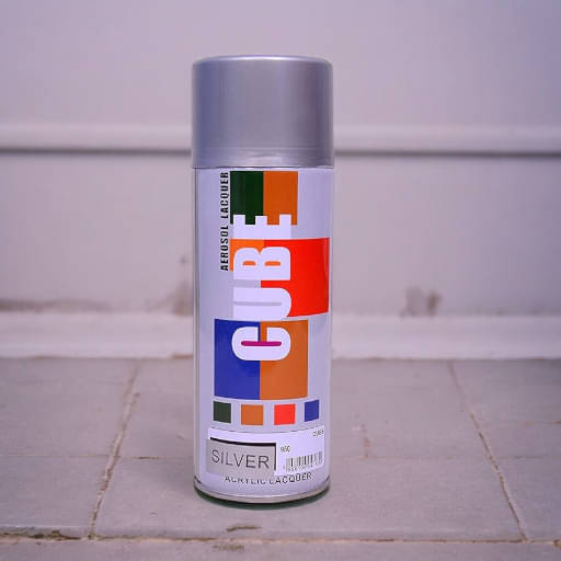     			Golden Fox Silver Spray Paint 400 ml (Pack of 1)