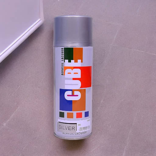     			Golden Fox Silver Spray Paint 400 ml (Pack of 1)