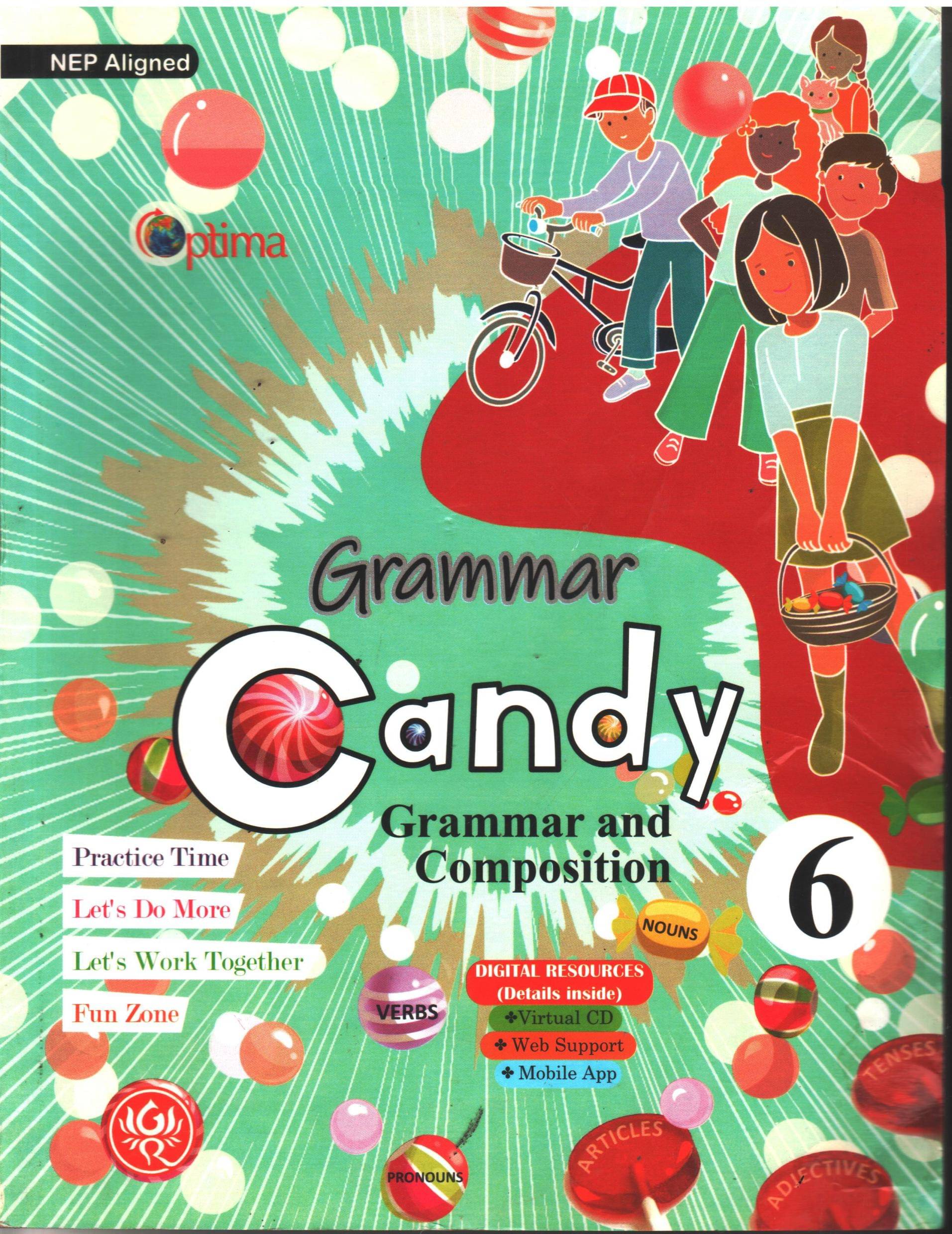     			Optima Grammar Canday Grammar and Composition Class 6