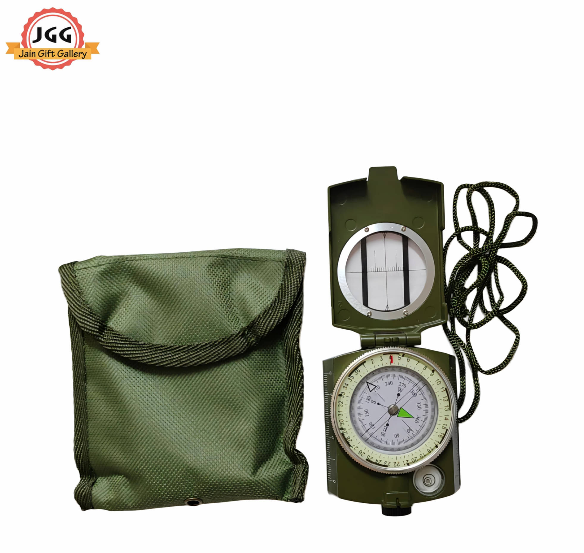     			Professional High Accuracy Metal Waterproof Military Compass for Directions