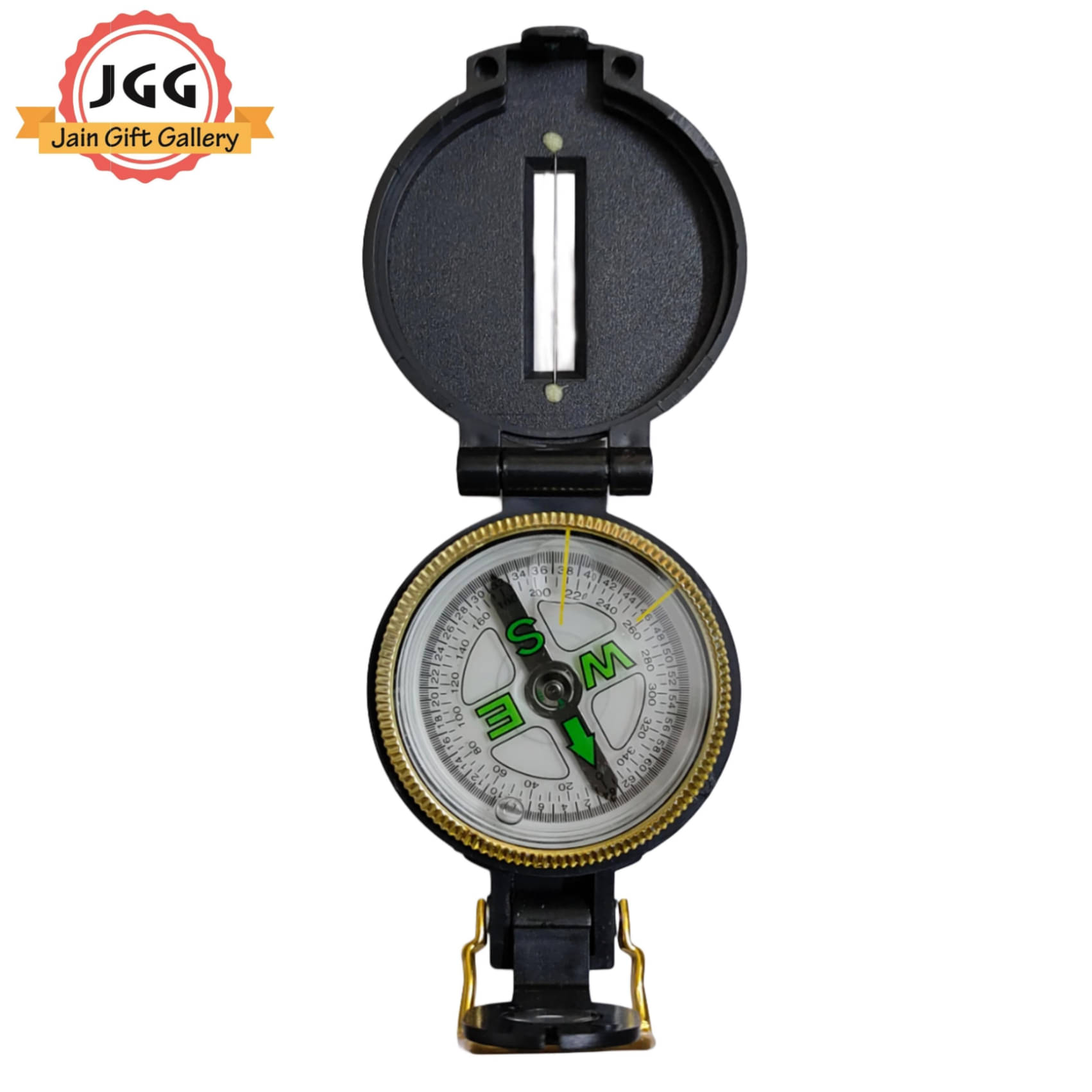     			Professional High Accuracy Waterproof Black Compass for Directions