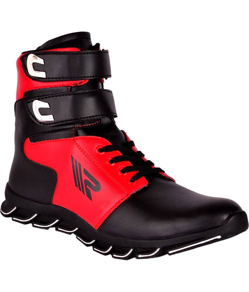 RYKO Black Men's High Tops Shoes - Casual Shoes | Buy online on ZillyBuy