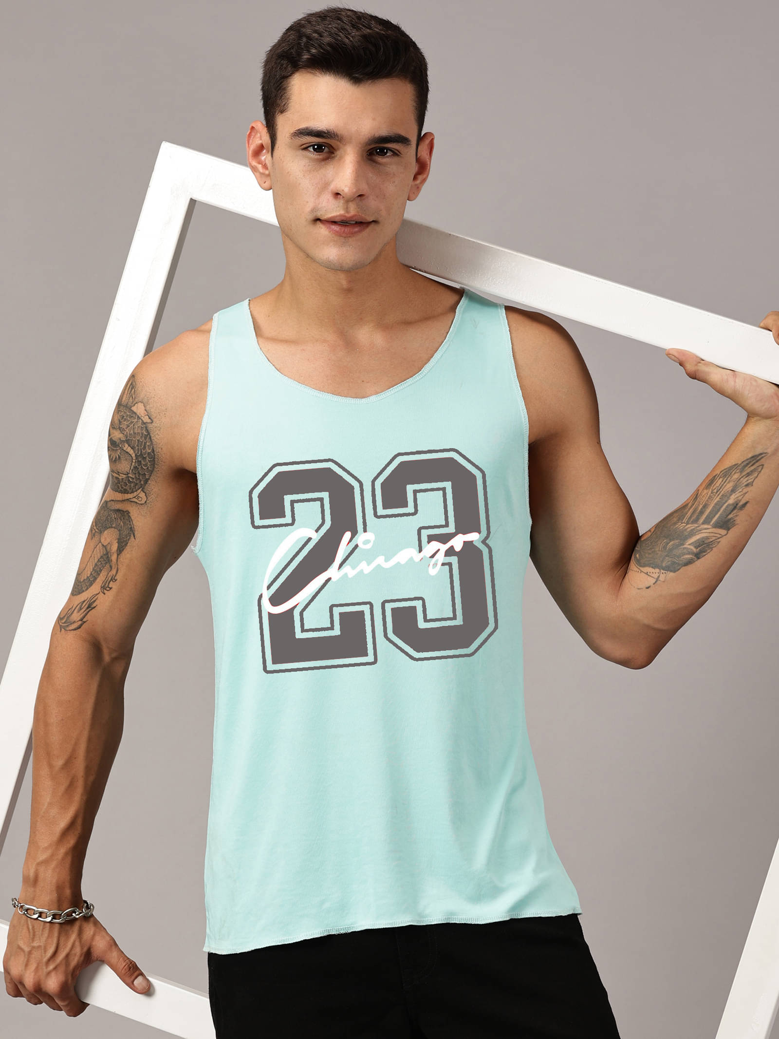 RodZen Pack of 1 Polyester Gym Vest For Men ( Green ) RodZen Pack of 1 Polyester Gym Vest For Men ( Green )