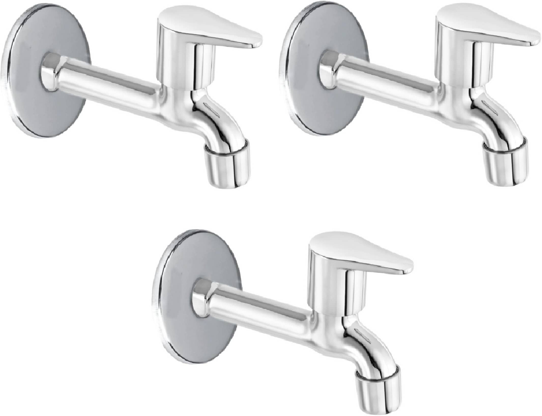 SPOUTMAGIC Steel Bathroom Tap (Bib Cock)