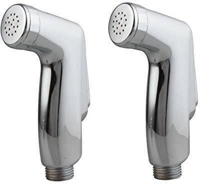 SPOUTMAGIC Steel Toilet Tap (2 in 1 Cock)