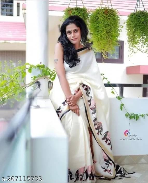 SVB Cotton Silk Self Design Saree With Unstitched Blouse Piece ( Black ) SVB Cotton Silk Self Design Saree With Unstitched Blouse Piece ( Black )
