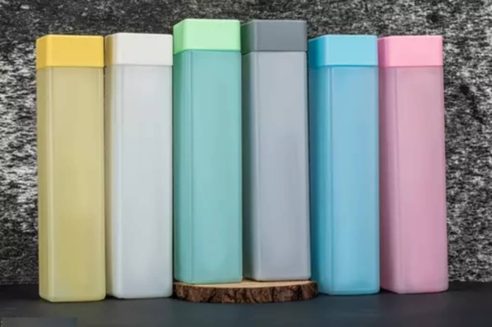     			Stysol Frosty Water Bottel  Multicolour Plastic Fridge Water Bottle 1000 mL ( Set of 6 )