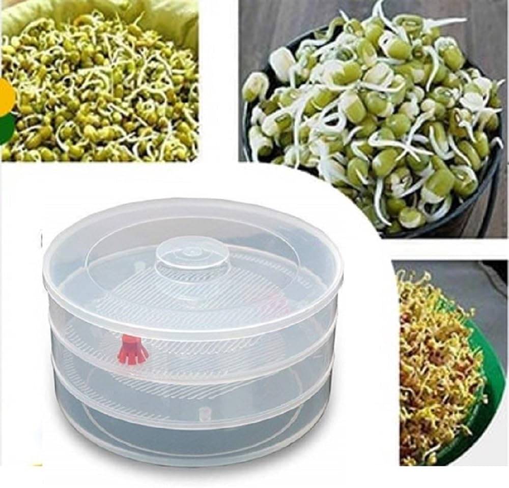    			Stysol Plastic 3 Compartment Sprout Maker