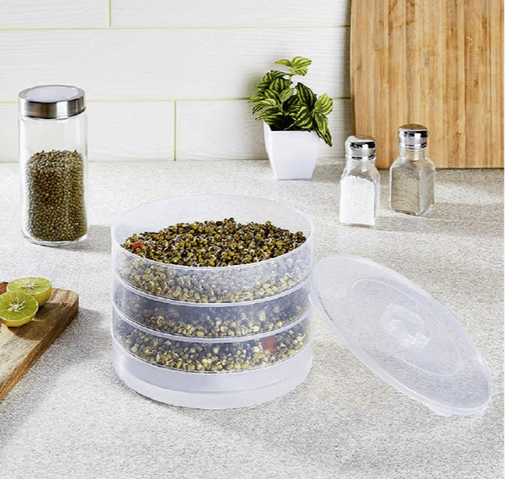     			Stysol Plastic 4 Compartment Sprout Maker