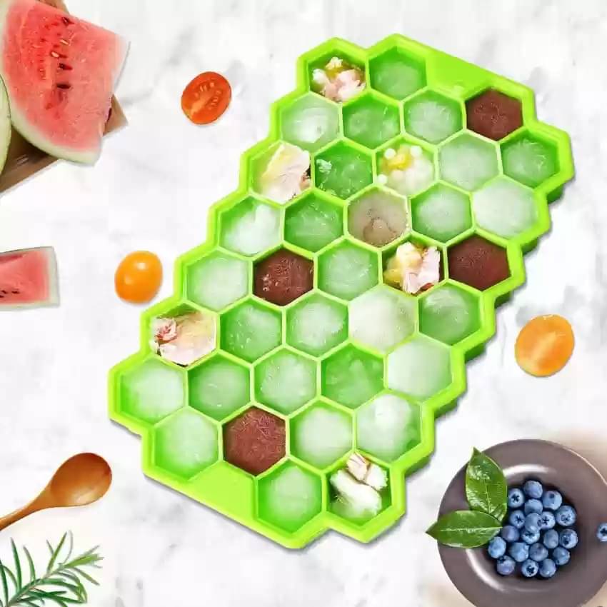     			Stysol Silicone ice Tray Light Green 2 Pcs