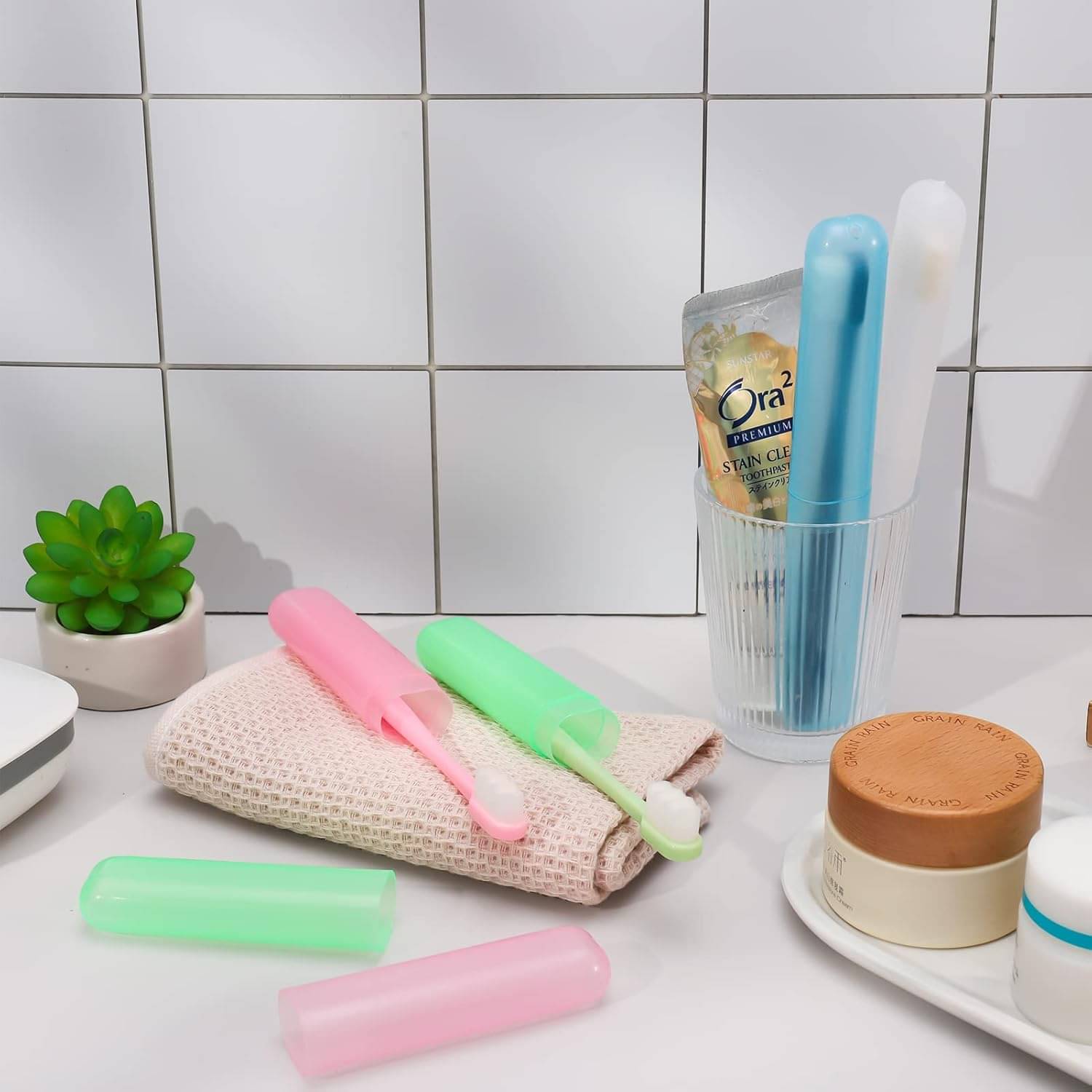     			Stysol - Toothbrush Holder 10x5x6