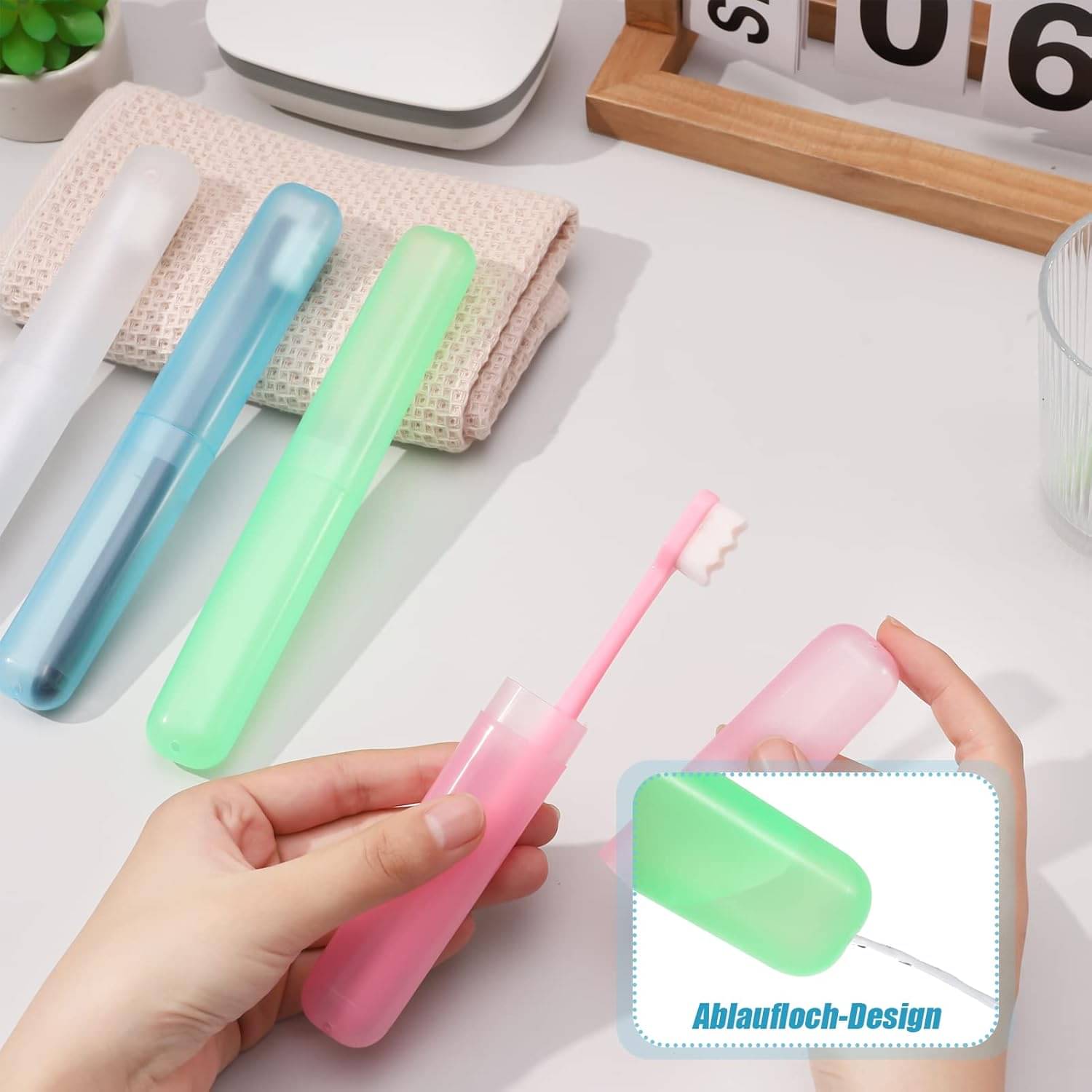     			Stysol - Toothbrush Holder 10x5x6