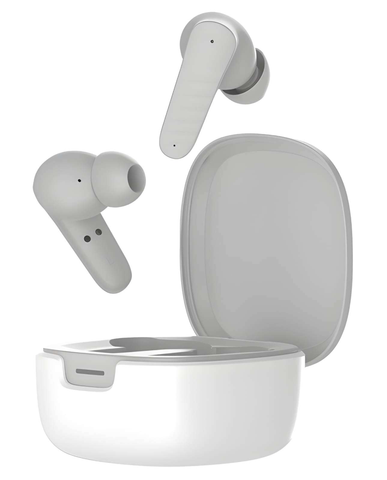     			VEhop BUDS X Game Mode Bluetooth True Wireless (TWS) In Ear 32 Hours Playback Powerfull bass,Fast charging IPX4(Splash & Sweat Proof) Gray