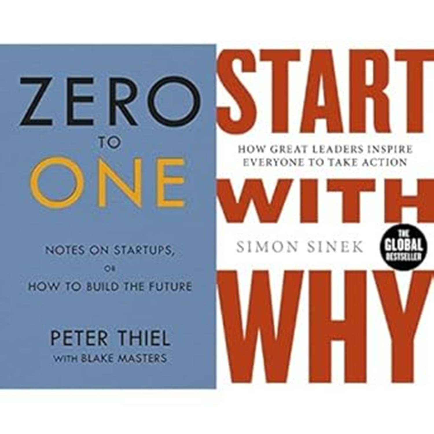     			Zero to One + Start With Why Product Bundle
