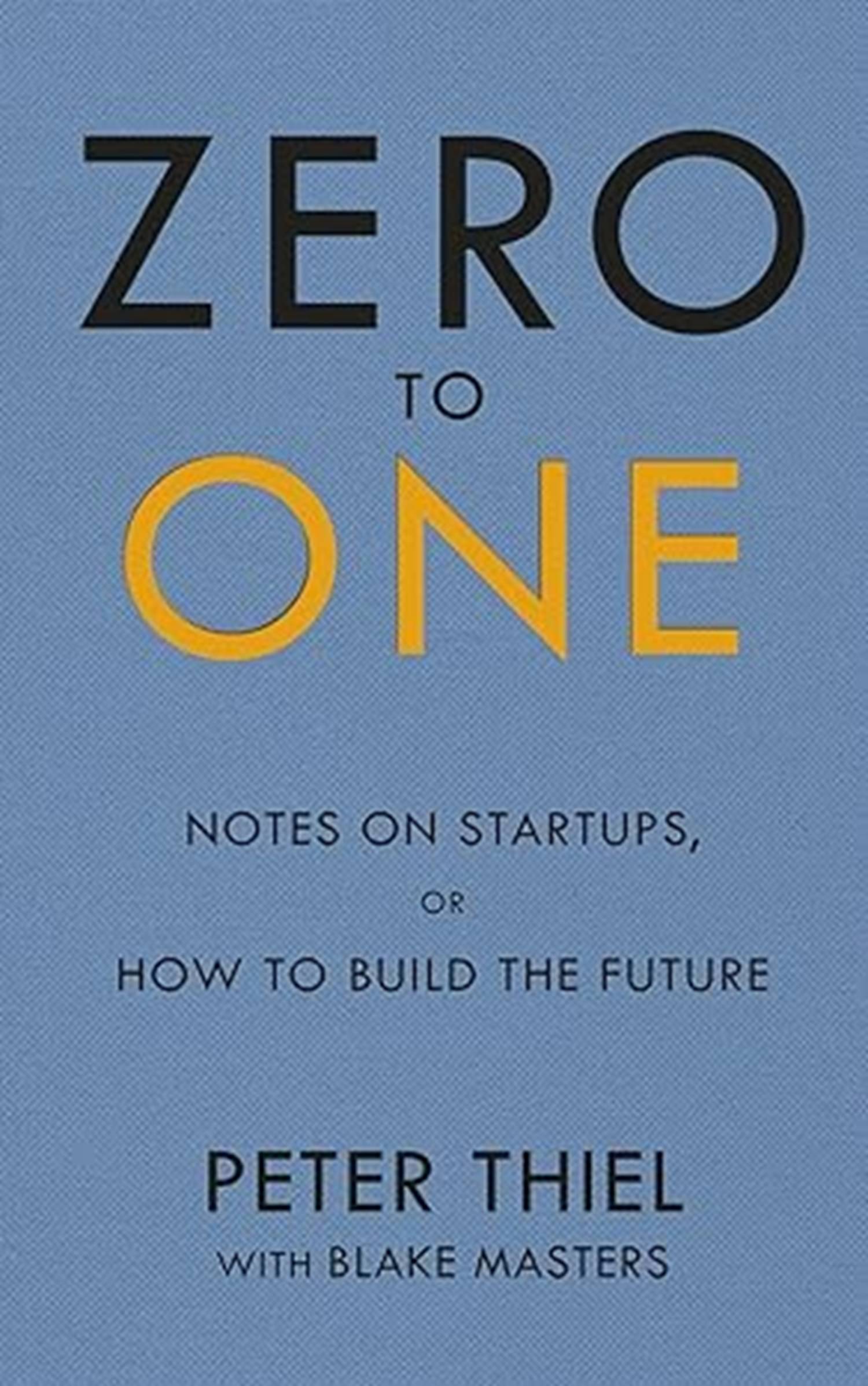     			Zero to One blue (ENGLISH)