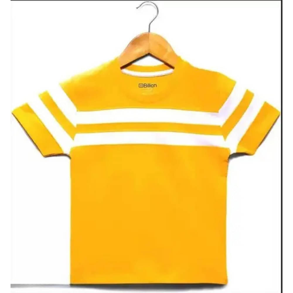     			kukke Pack of 1 Boys Cotton T-Shirt ( Yellow )