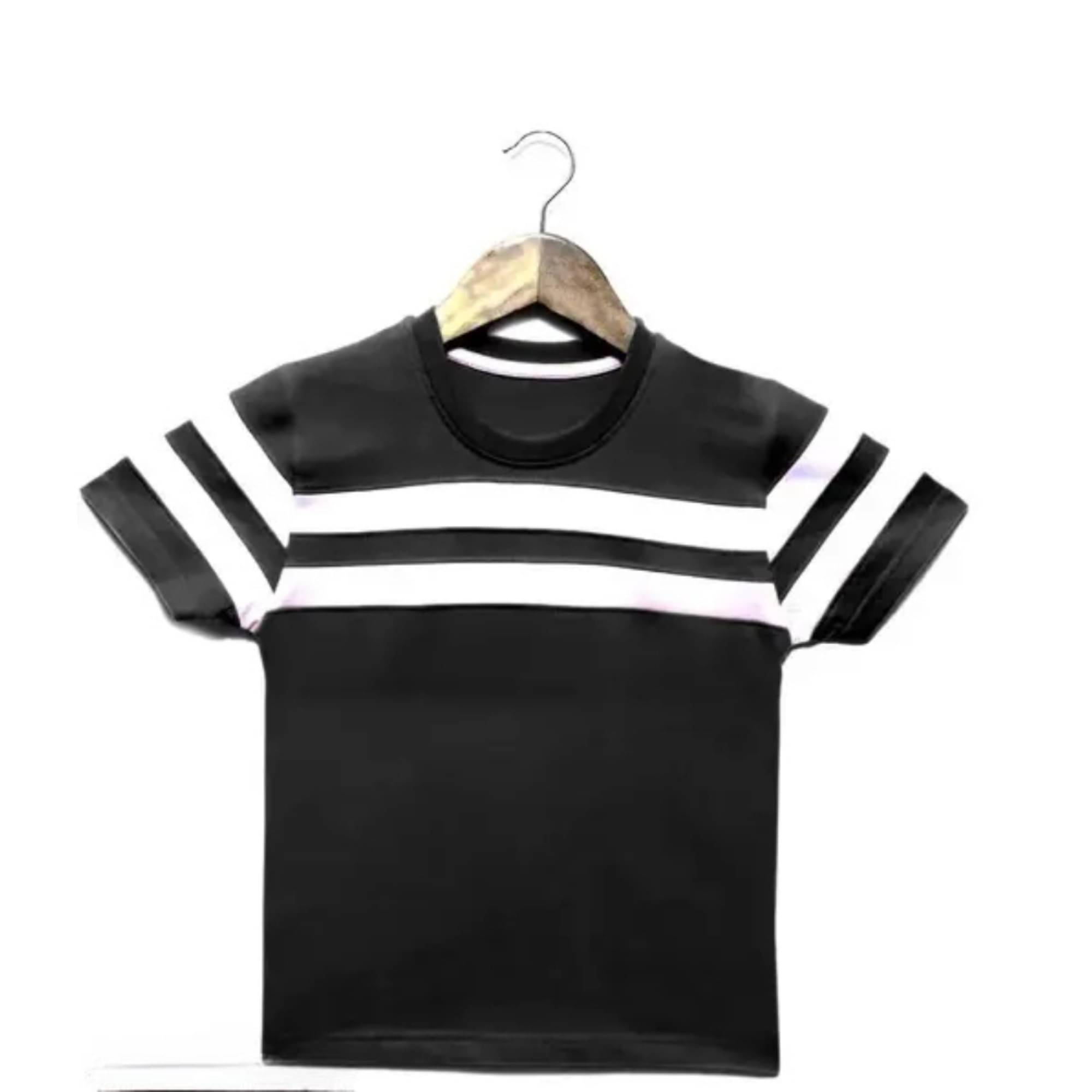     			kukke Pack of 2 Boys Cotton T-Shirt ( Black )