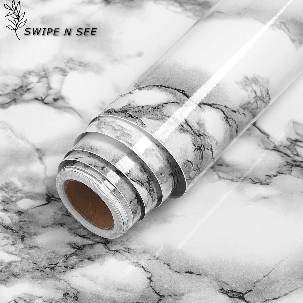 swipe n see Solid Wallpaper ( 60 x 200 ) cm ( Pack of 3 )