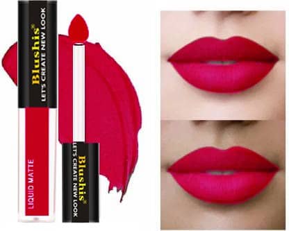 BLUSHIS Long Stay Non-Transfer Pink Matte Lipstick