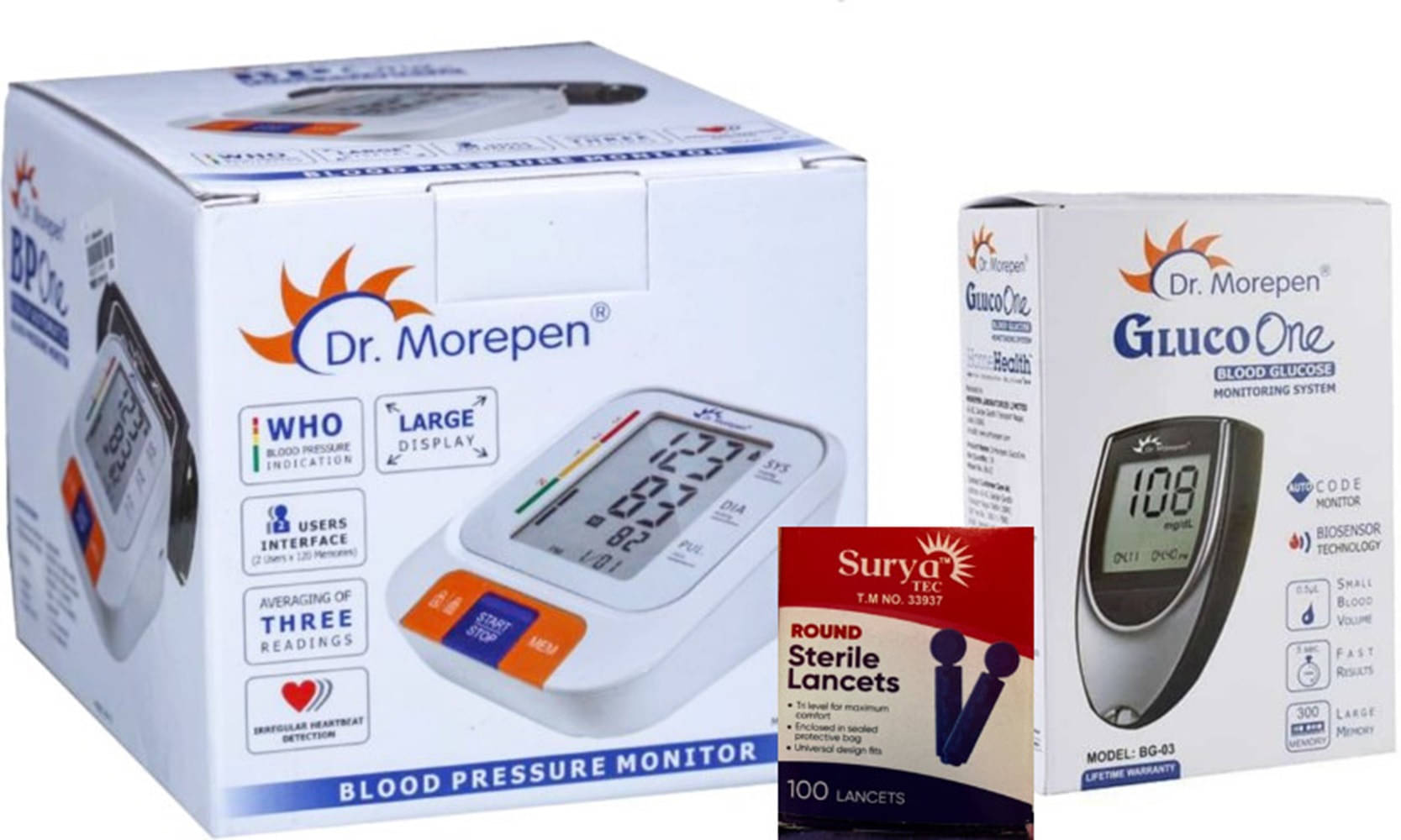     			Dr. Morepen Automatic Upper Arm Monitor