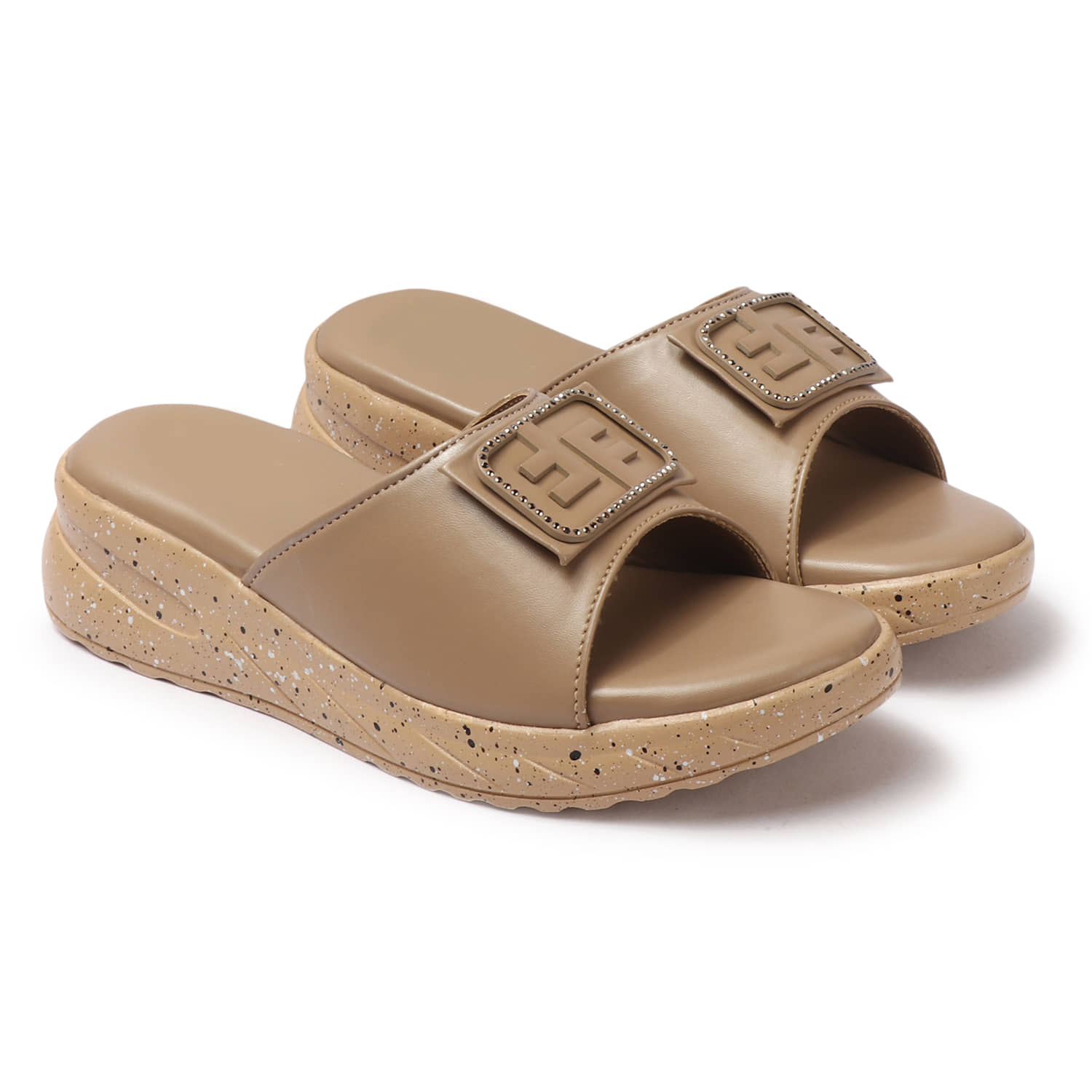 H.M. Beige Women's Sandal Heels - Heels | Buy online on ZillyBuy