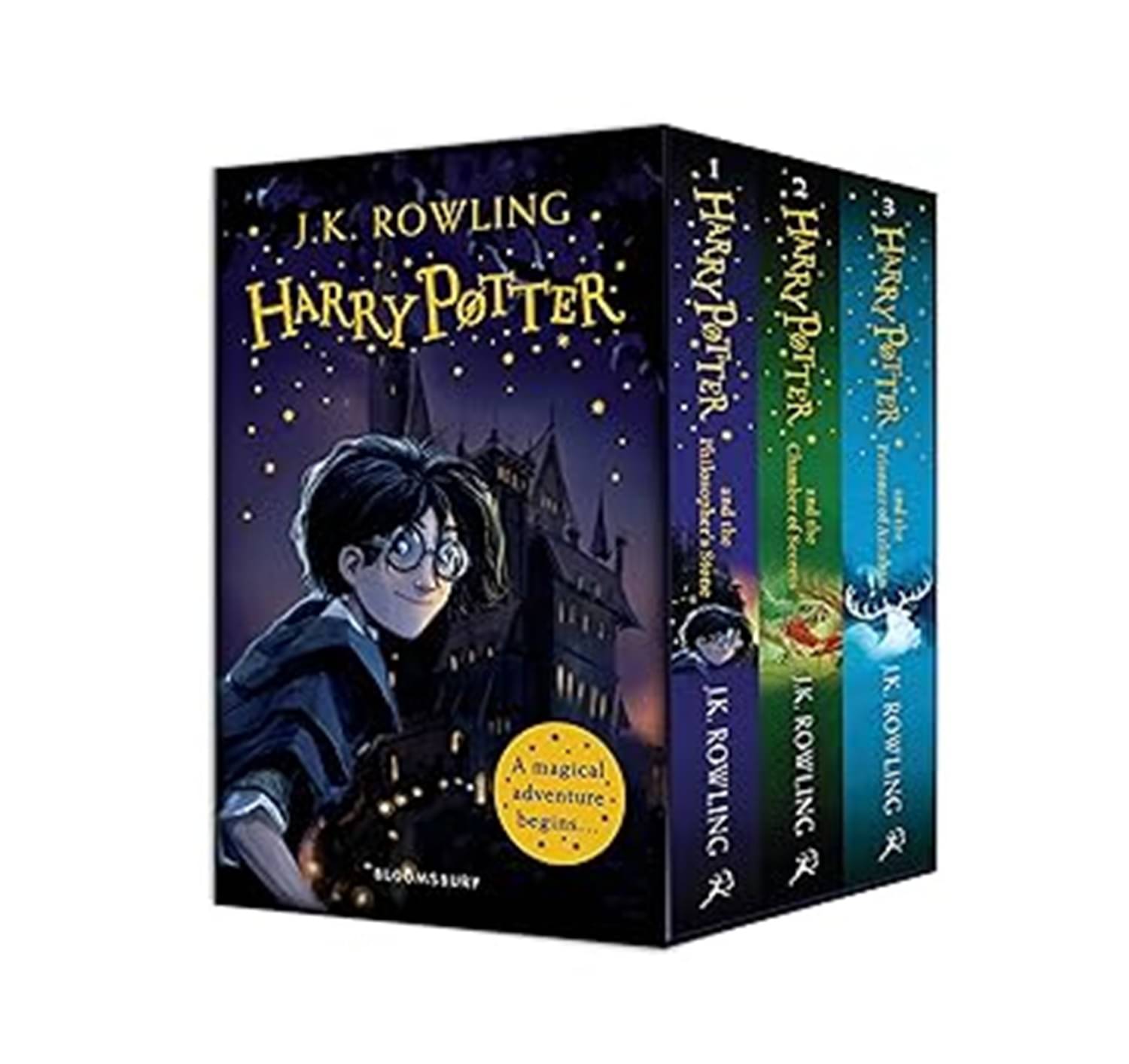     			Harry Potter 1-3 Boxset  A Magical Adventure Begins Paperback