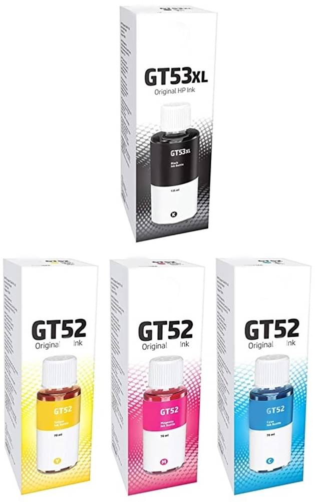     			KALAR GT53/52 For GT5820 Multicolor Ink ( 90 ml ) Pack of 4 For H_P GT5810, GT5820 H_P 310 315 319 410 415 419 5810 5820 5821